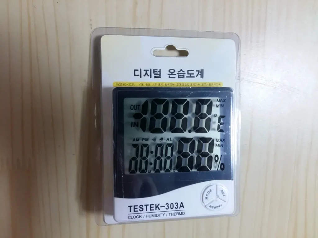 2-디지털-온습도계-Testek-303A